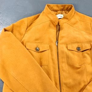 Faux Suede Jacket